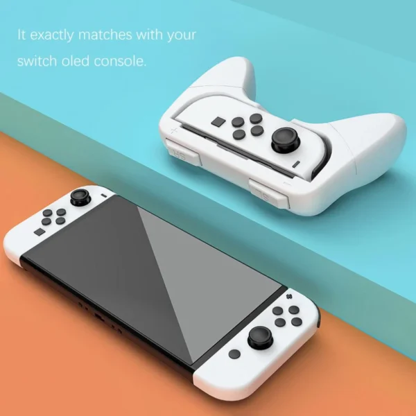 VGTIME Left+Right Joycon Bracket Holder Handle Hand Grip Case for Nintendo Switch