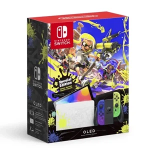 Nintendo Switch OLED Model Splatoon 3 Limited Edition + FREE Tempered Glass