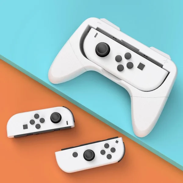 VGTIME Left+Right Joycon Bracket Holder Handle Hand Grip Case for Nintendo Switch