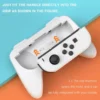 VGTIME Left+Right Joycon Bracket Holder Handle Hand Grip Case for Nintendo Switch