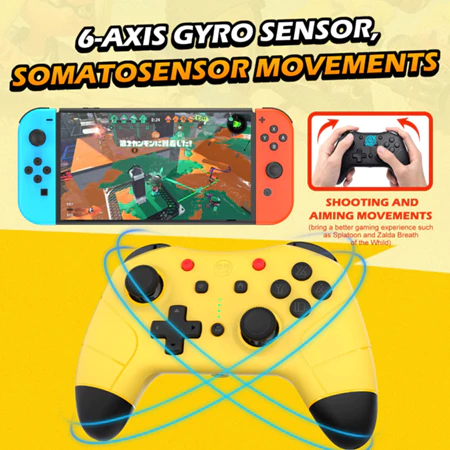 iiNE 良值 NSW Nintendo Switch Pro Wireless Controller Pokemon
