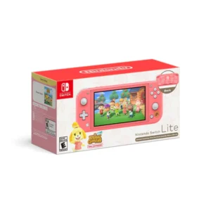 Nintendo Switch Lite Animal Crossing AC Special Edition FREE Tempered Glass