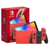 Nintendo Switch OLED Model Neon / White Console + FREE Tempered Glass