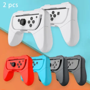 VGTIME Left+Right Joycon Bracket Holder Handle Hand Grip Case for Nintendo Switch