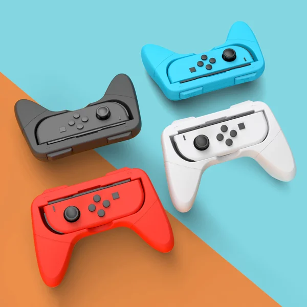 VGTIME Left+Right Joycon Bracket Holder Handle Hand Grip Case for Nintendo Switch